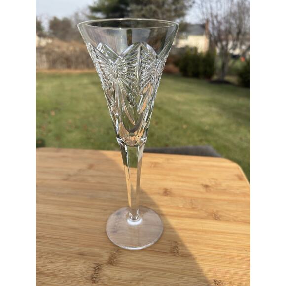 Waterford Crystal Millennium Happiness Champagne Toasting Flute 9.25"~1 Pc - Picture 5 of 5